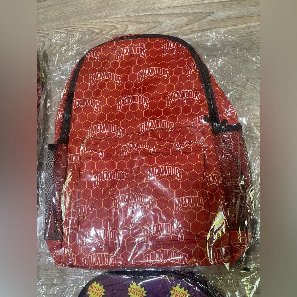 Backwoods Red Backpack for Men